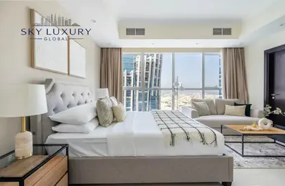 Apartment - Studio - 1 Bathroom for rent in The Court Tower - Business Bay - Dubai