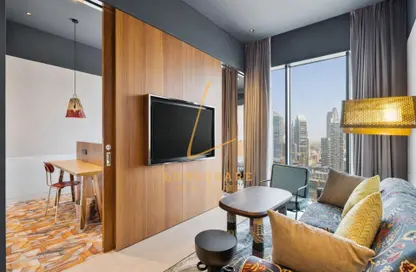 شقة - غرفة نوم - 2 حمامات للايجار في Luxury Family Residences II - لكجري فاميلي ريزيدينسيز - الخليج التجاري - دبي