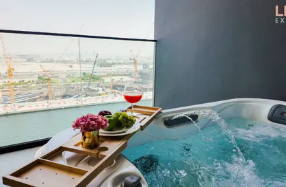 Apartment - Studio - 1 Bathroom for rent in Trillionaire Residences - Business Bay - Dubai