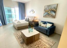 Living Room image for: Studio - 1 bathroom for rent in Dune Residency - Jumeirah Village Circle - Dubai, Image 1