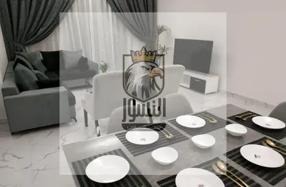 Apartment - 2 Bedrooms - 3 Bathrooms for rent in Oasis Tower - Al Rashidiya 1 - Al Rashidiya - Ajman