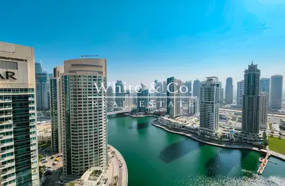 Water View image for: Apartment - 3 Bedrooms for rent in LIV Residence - Dubai Marina - Dubai, Image 1