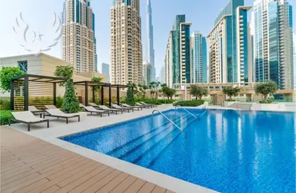 Apartment - 2 Bedrooms - 3 Bathrooms for rent in Vida Residence Downtown - Downtown Dubai - Dubai
