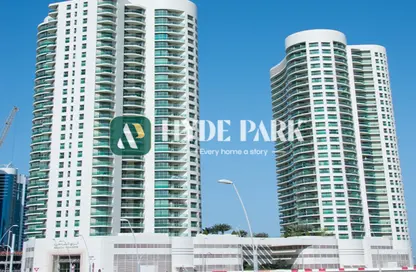 Apartment - 1 Bedroom - 2 Bathrooms for rent in Beach Towers - Shams Abu Dhabi - Al Reem Island - Abu Dhabi