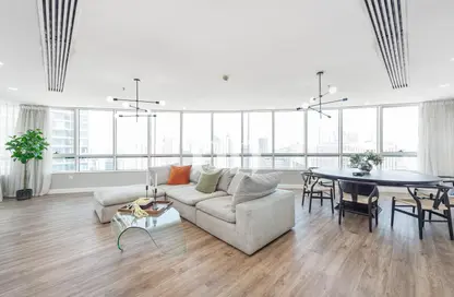 Apartment - 4 Bedrooms - 4 Bathrooms for rent in Horizon Tower - Dubai Marina - Dubai