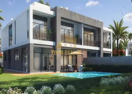 Outdoor House image for: Villa - 5 Bedrooms - 6 Bathrooms for sale in South Bay 3 - South Bay - Dubai South (Dubai World Central) - Dubai, Image 1