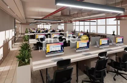 Office Space - Studio - 2 Bathrooms for rent in The Court Tower - Business Bay - Dubai