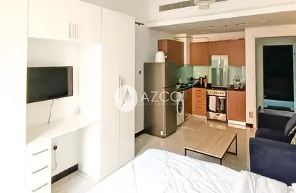 Apartment - Studio - 1 Bathroom for rent in Crystal Residence - Jumeirah Village Circle - Dubai