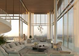 Living Room image for: Penthouse - 4 bedrooms - 5 bathrooms for sale in Serenia Living Tower 3 - Serenia Living - Palm Jumeirah - Dubai, Image 1