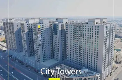 Apartment - 2 Bedrooms - 3 Bathrooms for sale in City Tower - Al Nuaimiya - Ajman