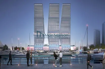 Apartment - 1 Bedroom - 2 Bathrooms for sale in W Residences Dubai Harbour - Dubai Harbour - Dubai