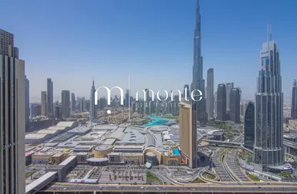 Apartment - 3 Bedrooms - 4 Bathrooms for rent in Downtown Views II Tower 1 - Downtown Views II - Downtown Dubai - Dubai