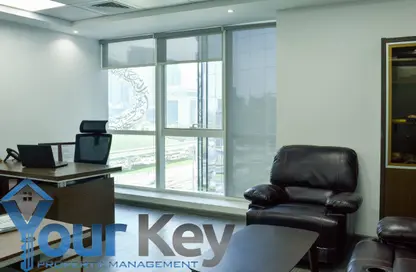 Office Space - Studio - 1 Bathroom for rent in Latifa Tower - Sheikh Zayed Road - Dubai