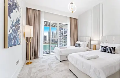 Apartment - 2 Bedrooms - 3 Bathrooms for rent in Grand Bleu Tower 1 - EMAAR Beachfront - Dubai Harbour - Dubai