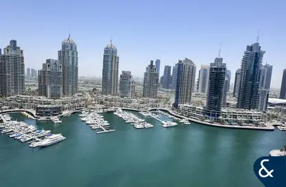 شقة - 2 غرف نوم - 3 حمامات للايجار في أيريس بلو - دبي مارينا - دبي