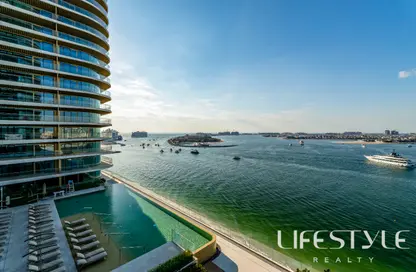 Apartment - 2 Bedrooms - 2 Bathrooms for sale in Grand Bleu Tower 1 - EMAAR Beachfront - Dubai Harbour - Dubai