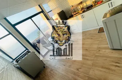 Apartment - 1 Bedroom - 2 Bathrooms for rent in Ajman Corniche Residences - Ajman Corniche Road - Ajman