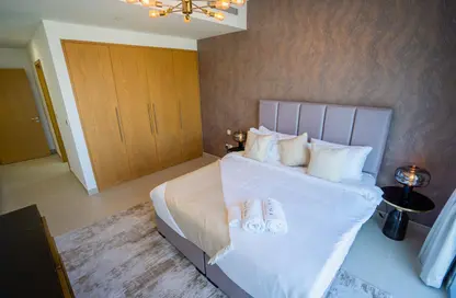 صورة لـ غرفة- غرفة النوم شقة - 2 غرف نوم - 2 حمامات للايجار في بلفيو برج 1 - أبراج بلفيو - دبي وسط المدينة - دبي ، صورة رقم 1