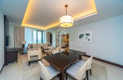 شقة - 2 غرف نوم - 3 حمامات للايجار في 1 فندق العنوان-سكاي فيو - أبراج العنوان سكاي فيو - وسط مدينة دبي - دبي