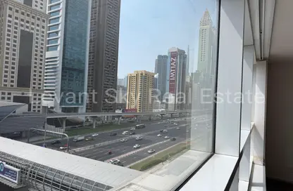 Half Floor - Studio - 1 Bathroom for rent in Millennium Executive Tower - Sheikh Zayed Road - Dubai