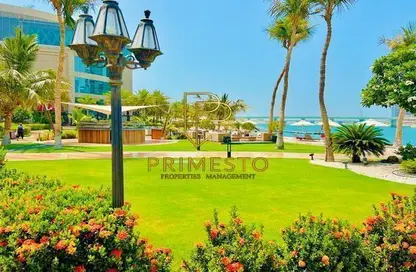 Apartment - 4 Bedrooms - 5 Bathrooms for rent in Beach Rotana - Tourist Club Area - Abu Dhabi