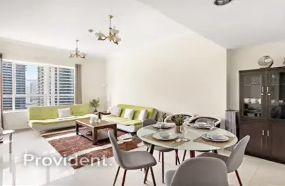 Apartment - 1 Bedroom - 2 Bathrooms for rent in V3 Tower - JLT Cluster V - Jumeirah Lake Towers - Dubai
