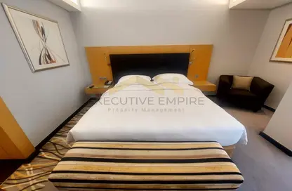 صورة لـ غرفة- غرفة النوم شقة - غرفة نوم - 1 حمام للايجار في برج المينا - ميناء زايد - أبوظبي ، صورة رقم 1