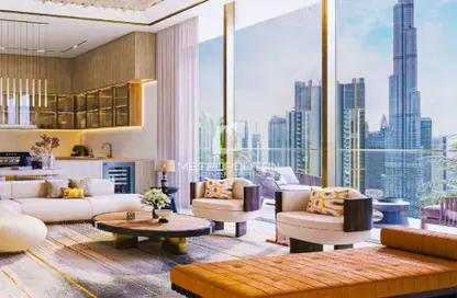 شقة - 4 غرف نوم - 4 حمامات للبيع في اكسكوزيت ليفينج ريزيدنسز - برج خليفة - دبي وسط المدينة - دبي