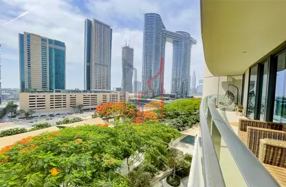 Balcony image for: Apartment - 2 Bedrooms - 3 Bathrooms for rent in Burj Vista 1 - Burj Vista - Downtown Dubai - Dubai, Image 1