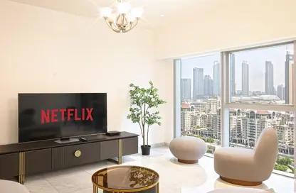 Apartment - 1 Bedroom - 2 Bathrooms for rent in Central Park Residential Tower - Central Park Tower - DIFC - Dubai