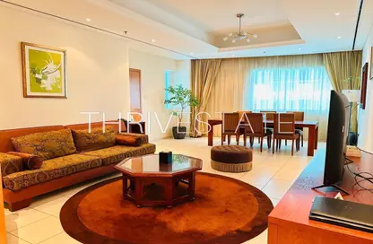 Apartment - 2 Bedrooms - 4 Bathrooms for rent in Tamani Hotel Marina - Al Sufouh Road - Al Sufouh - Dubai