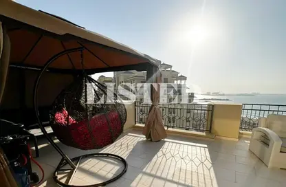Terrace image for: Apartment - 3 Bedrooms - 3 Bathrooms for rent in Royal breeze 3 - Royal Breeze - Al Hamra Village - Ras Al Khaimah, Image 1