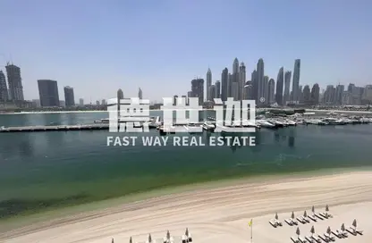 Apartment - 2 Bedrooms - 2 Bathrooms for rent in Palace Beach Residence Tower 2 - Palace Beach Residence - EMAAR Beachfront - Dubai Harbour - Dubai