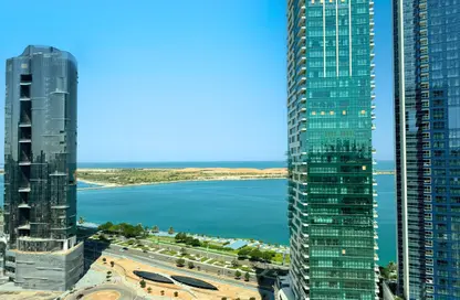 Apartment - 1 Bedroom - 2 Bathrooms for rent in Al Jowhara Tower - Corniche Road - Abu Dhabi