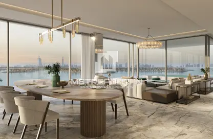 Living / Dining Room image for: Penthouse - 4 Bedrooms - 4 Bathrooms for sale in Six Senses Residences - Palm Jumeirah - Dubai, Image 1