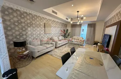 Apartment - 2 Bedrooms - 2 Bathrooms for rent in Beach Tower 2 - Al Khan Lagoon - Al Khan - Sharjah