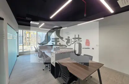 مكتب - استوديو للايجار في برج تشرشل للأعمال - أبراج تشرشل - الخليج التجاري - دبي