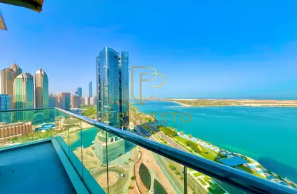 Apartment - 2 Bedrooms - 4 Bathrooms for rent in Bay Tower - Corniche Road - Abu Dhabi
