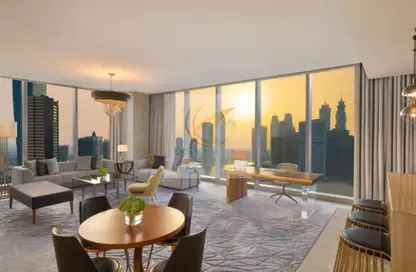 Apartment - 2 Bedrooms - 2 Bathrooms for sale in St Regis The Residences - Burj Khalifa Area - Downtown Dubai - Dubai