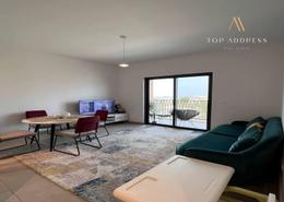 Living / Dining Room image for: Apartment - 1 bedroom - 1 bathroom for sale in Sapphire Beach Residence - Maryam Beach Residence - Maryam Island - Sharjah, Image 1