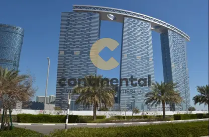 Apartment - 1 Bedroom - 2 Bathrooms for sale in The Gate Tower 2 - Shams Abu Dhabi - Al Reem Island - Abu Dhabi