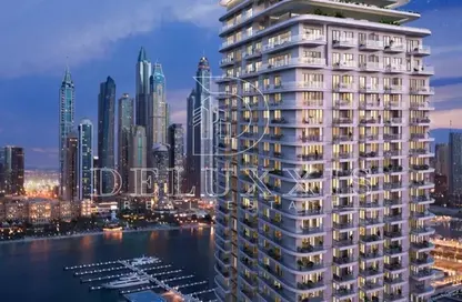 Apartment - 1 Bedroom - 1 Bathroom for sale in Beachgate by Address - EMAAR Beachfront - Dubai Harbour - Dubai