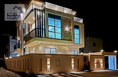 Outdoor House image for: Villa - 7 Bedrooms for rent in Al Zaheya Gardens - Al Zahya - Ajman, Image 1