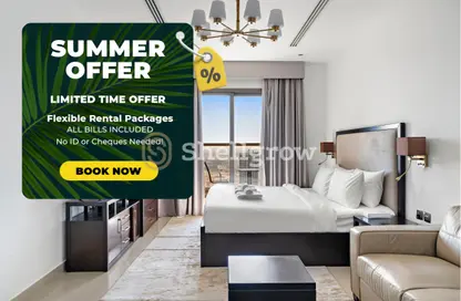 Apartment - Studio - 1 Bathroom for rent in Elite Downtown Residence - Downtown Dubai - Dubai