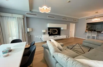 Apartment - 2 Bedrooms - 3 Bathrooms for rent in Golden Mile 3 - Golden Mile - Palm Jumeirah - Dubai