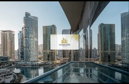 شقة - غرفة نوم - 1 حمام للايجار في برج كونكورد - (JLT) مجمع H - أبراج بحيرة الجميرا - دبي