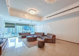 صورةغرفة المعيشة لـ: شقة - 2 غرف نوم - 4 حمامات للبيع في تاج الإمارات - دبي مارينا - دبي, صورة 1