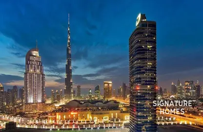 Apartment - 1 Bedroom - 2 Bathrooms for sale in The Signature - Burj Khalifa Area - Downtown Dubai - Dubai