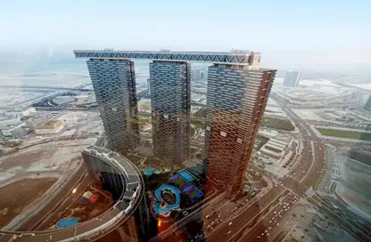 شقة - غرفة نوم - 2 حمامات للايجار في برج سكاي - شمس أبوظبي - جزيرة الريم - أبوظبي