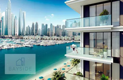 Water View image for: Apartment - 3 Bedrooms - 4 Bathrooms for sale in Beach Mansion - EMAAR Beachfront - Dubai Harbour - Dubai, Image 1
